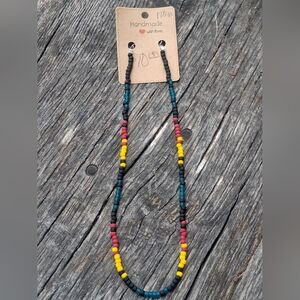 Handmade Multicolor Beaded Necklace